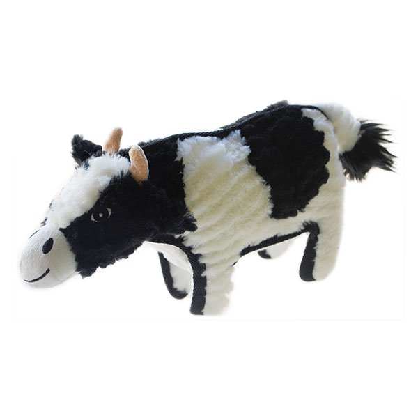 RUFF Play Plush Buddies Tuff Cow Dog Toys
