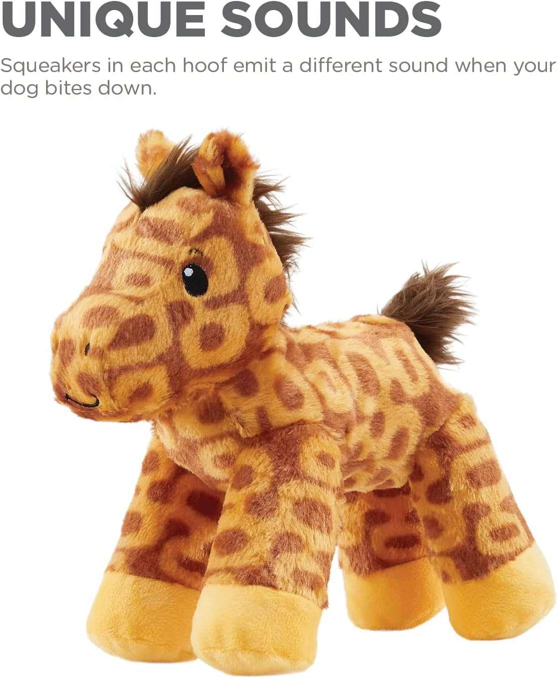 Outward Hound Groovy Hoovies Horse Squeaky Toy