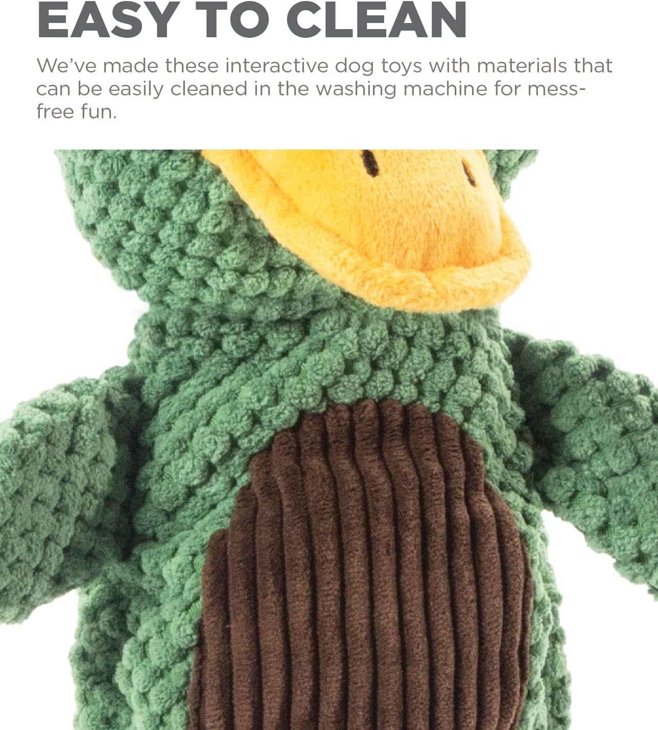 Outward Hound Scrunch Bunch Duck Dog Toy
