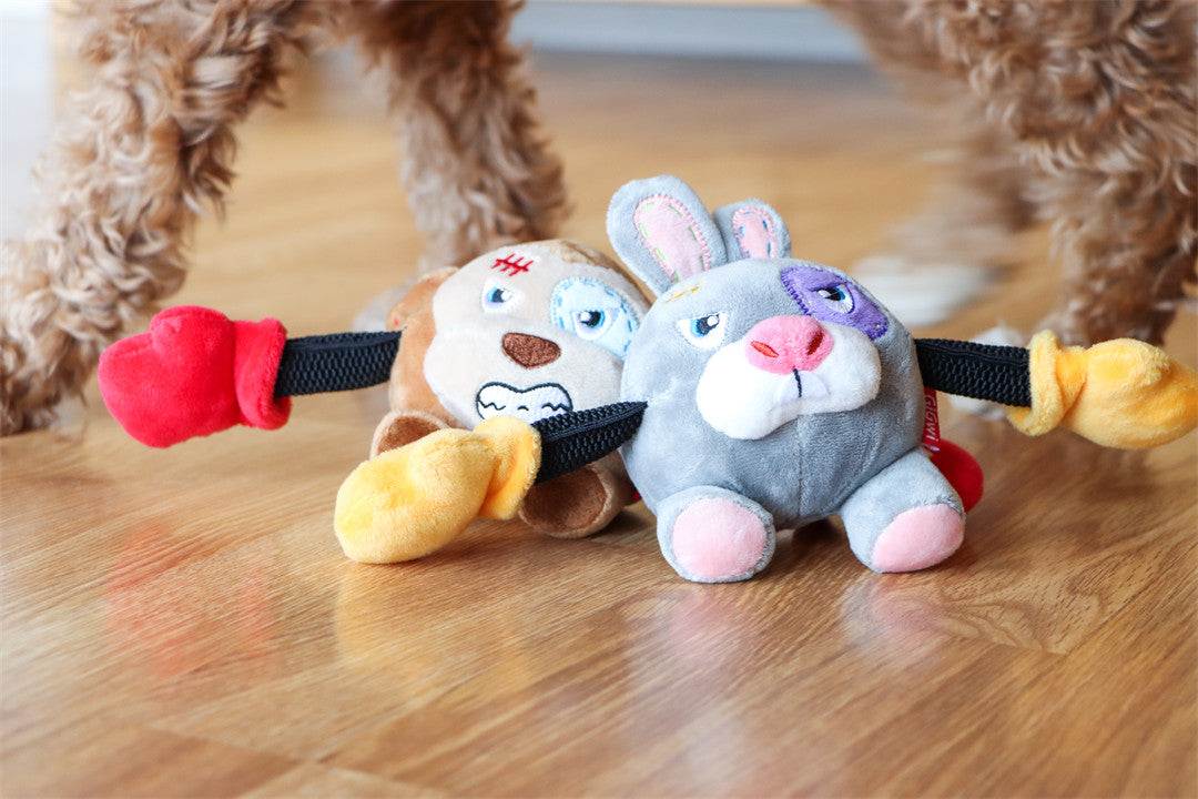 Gigwi Rock Zoo Boxer Monkey Dog Toys