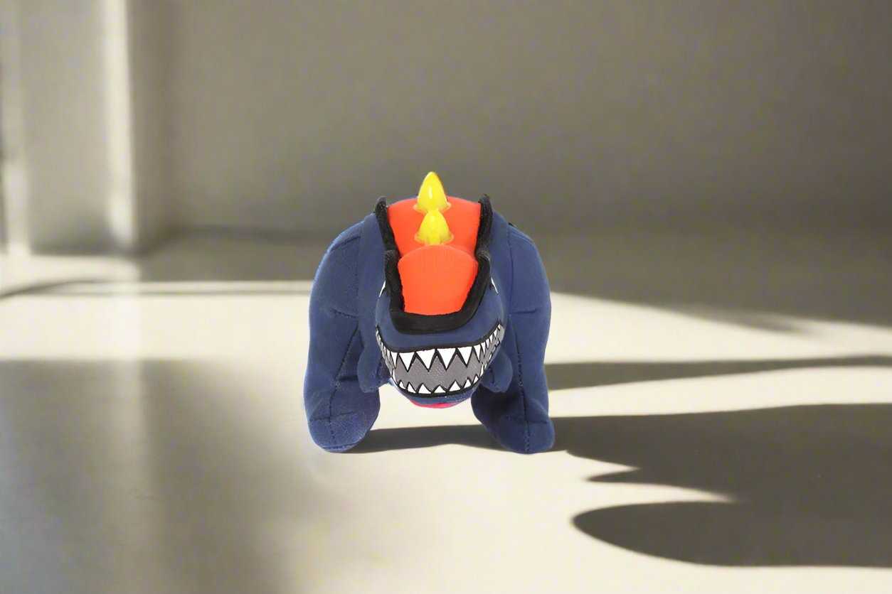 GiGwi Duraspikes Dino T-Rex Dog Chew Toy - Durable, Interactive, and Dinosaur-Shaped