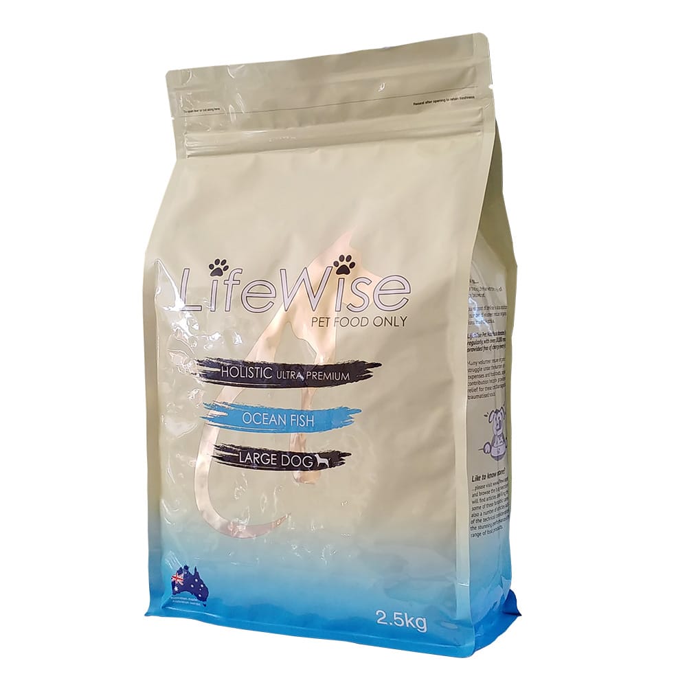 Wild tuna lamb ingredients dog food Ocean Fish Alihan