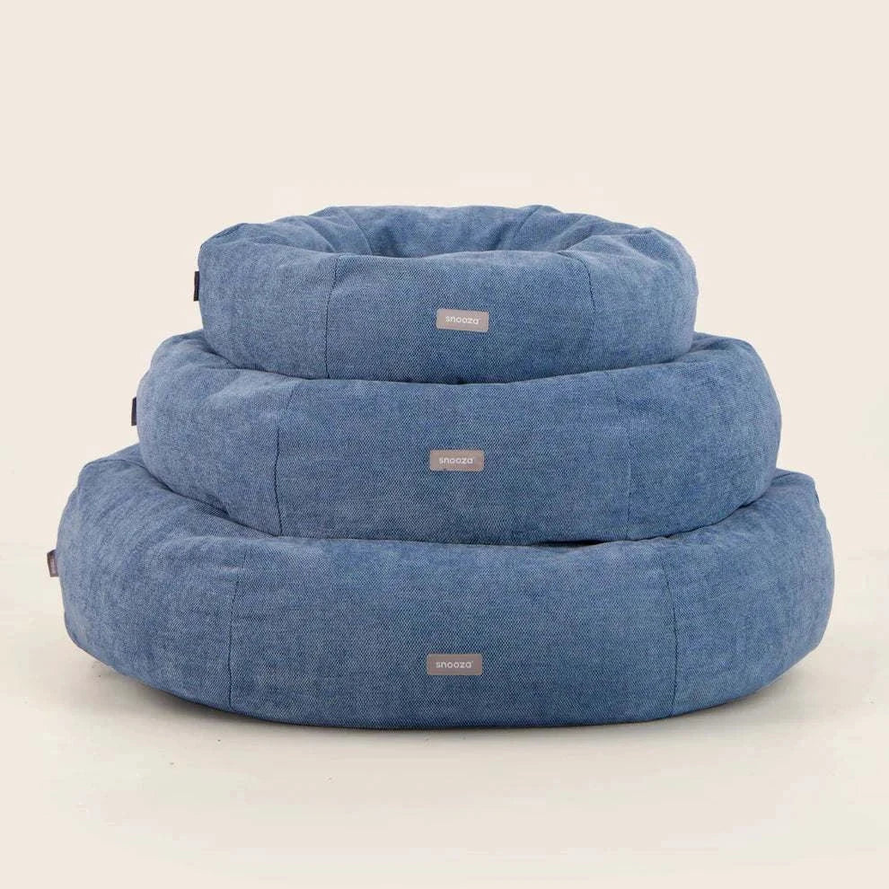 Snooza Panelled Cuddler River dog bed, plush pet bed for sale Alihan Australia.