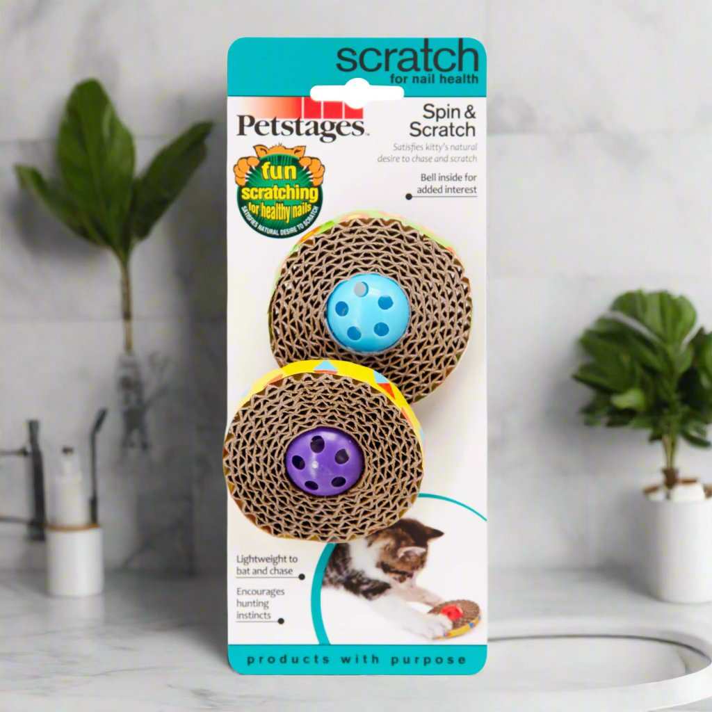 Interactive Cat Toy AU: Petstages Spin Scratch Alihan – Alihan