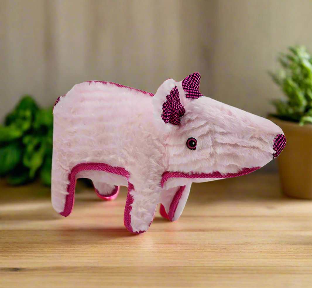Ruff Plays Tuff Plush Dog Toys, designed for dogs with powerful jaws. Featuring reinforced stitching and strong fabric, these durable toys withstand intense chewing and play.