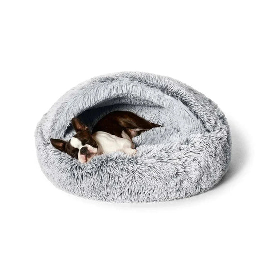 Calming burrow dog bed Australia - Snooza Hoodie Cuddler. Alihan: Snooza Hoodie Cuddler - a calming bed for Australian dogs. Alihan: Secure hooded dog bed by Snooza - a burrow bed Australia. Alihan: Anxiety relief dog bed - Snooza Hoodie Cuddler in Australia. Alihan: Australia's calming burrow bed: the Snooza Hoodie Cuddler on Alihan.