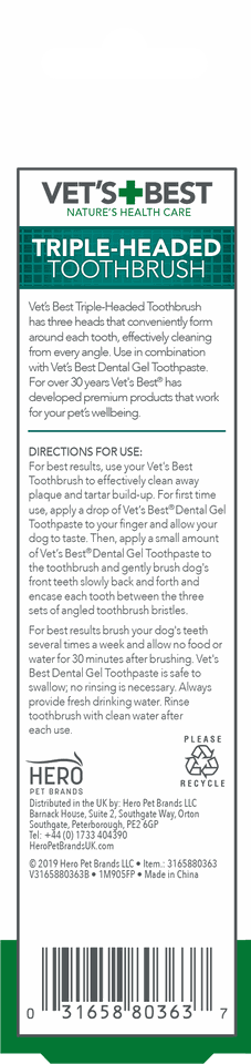 Complete dog dental care with Vet’s Best products