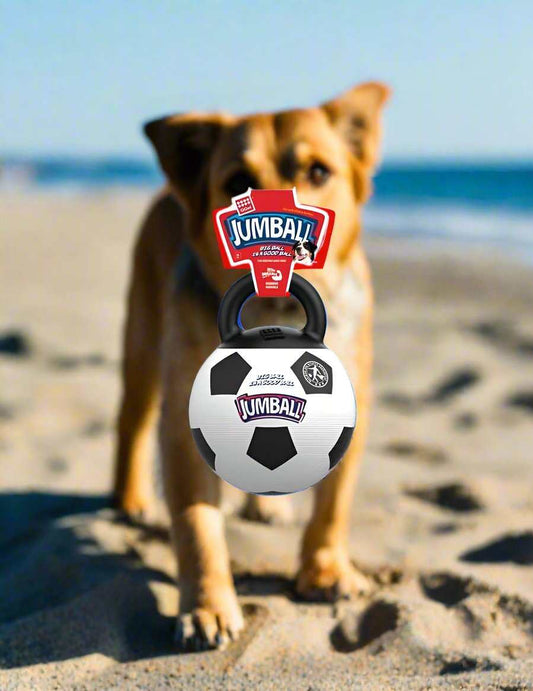 Interactive dog toy: GiGwi Jumball Soccer Ball for endless fun and exercise, Durable dog soccer ball: Perfect for fetch and playtime, The ultimate dog toy for active pups.