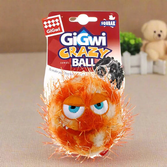 Durable dog ball for interactive play