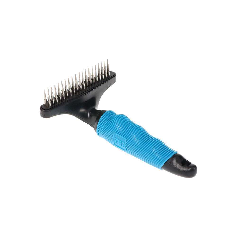 Non-Slip Handle Pet Grooming Rake for Small Animals
