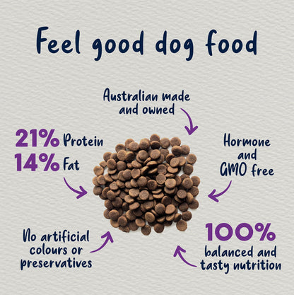 True Colours Adult Dog: Australian Lamb + Rice