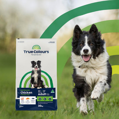 True Colours Adult Dog: Australian Chicken + Rice