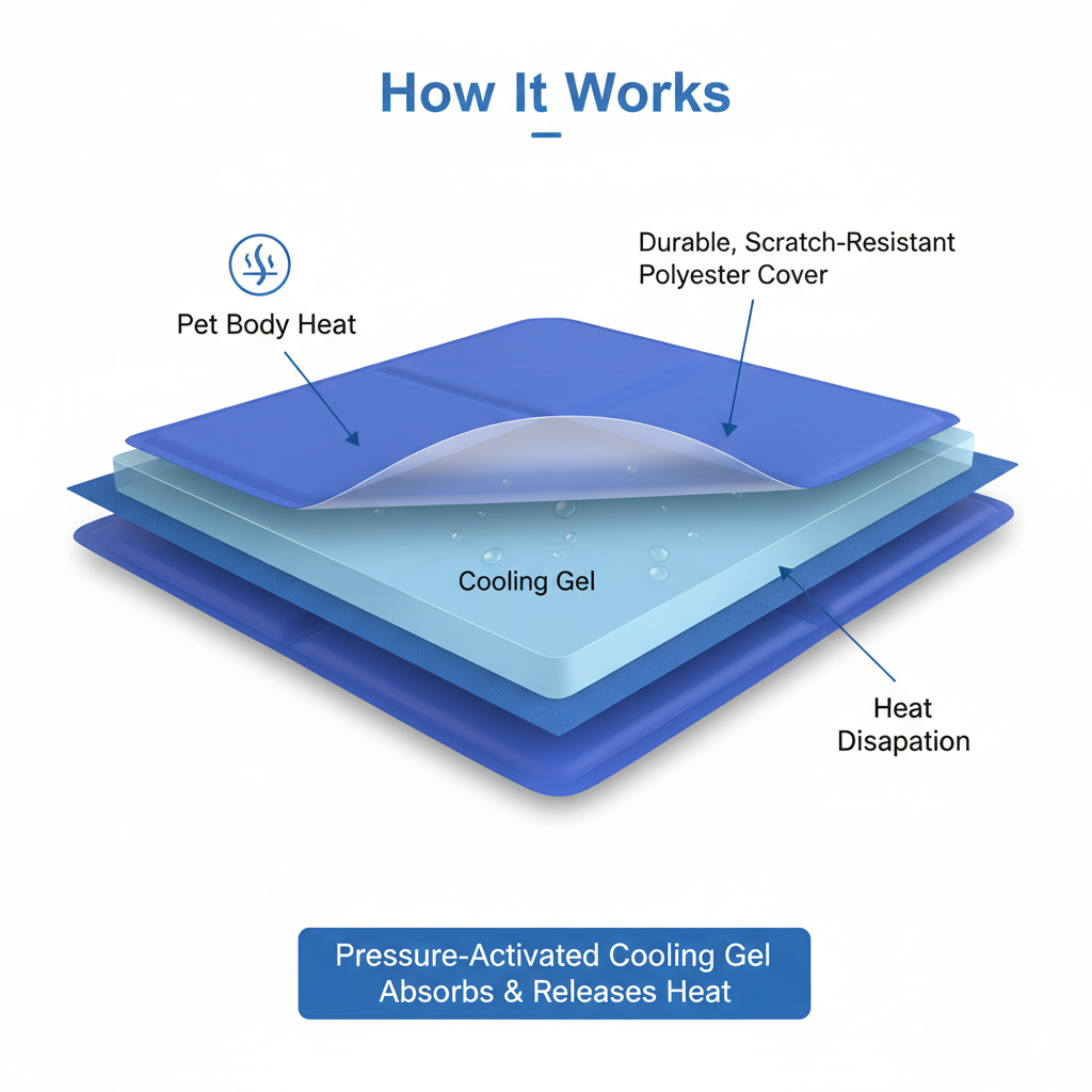 WagTime Self-Cooling Pet Mat