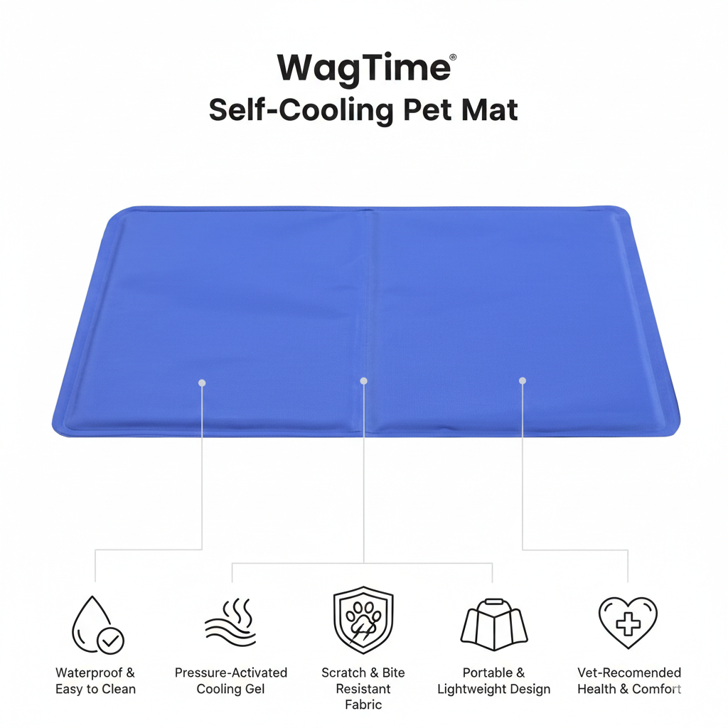 WagTime Self-Cooling Pet Mat
