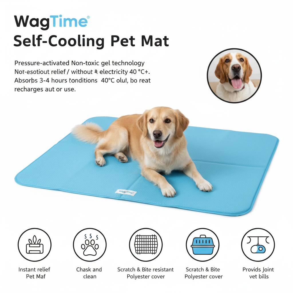 WagTime Self-Cooling Pet Mat
