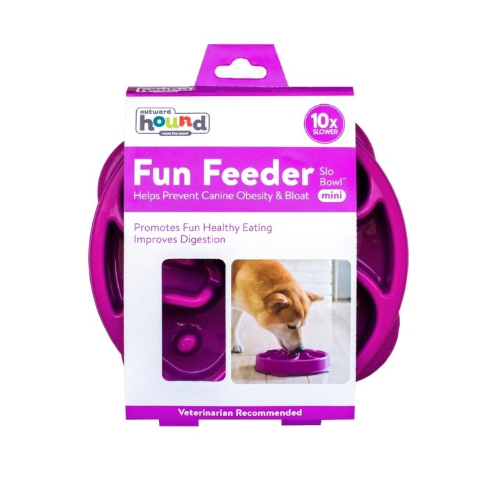 Outward Hound – Fun Feeder Slo Bowl – Mini