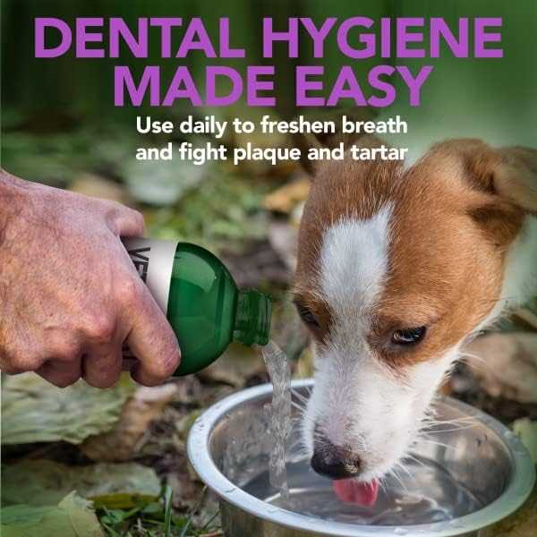 Peppermint Oil in Vet’s Best Breath Freshener