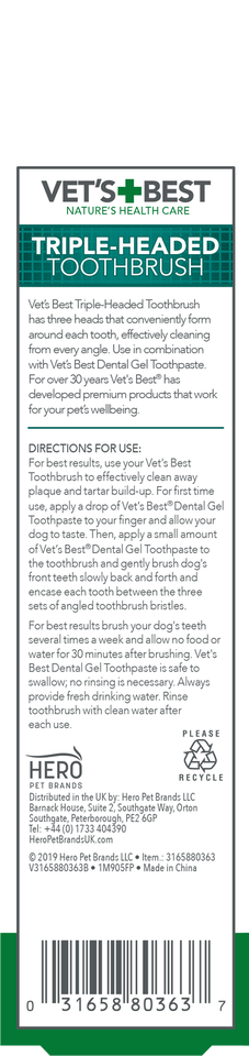 Complete dog dental care with Vet’s Best products