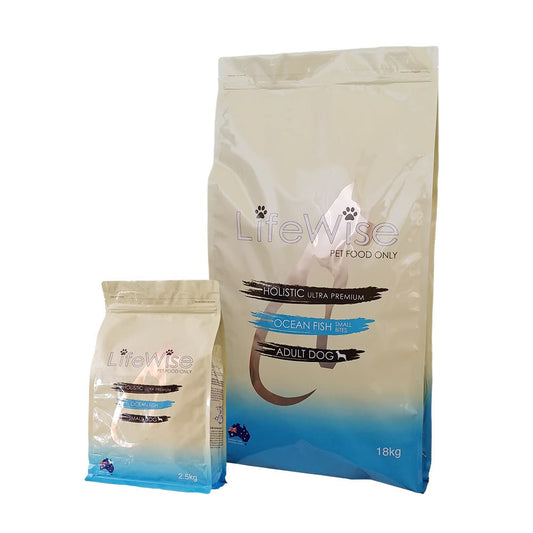 LifeWise Ocean Fish Small Bites bag for sensitive small dogs Alihan

