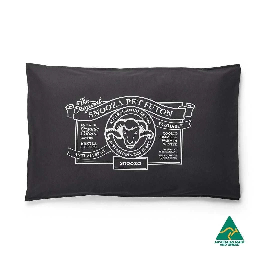 Snooza – Organic Pet Futon – Charcoal